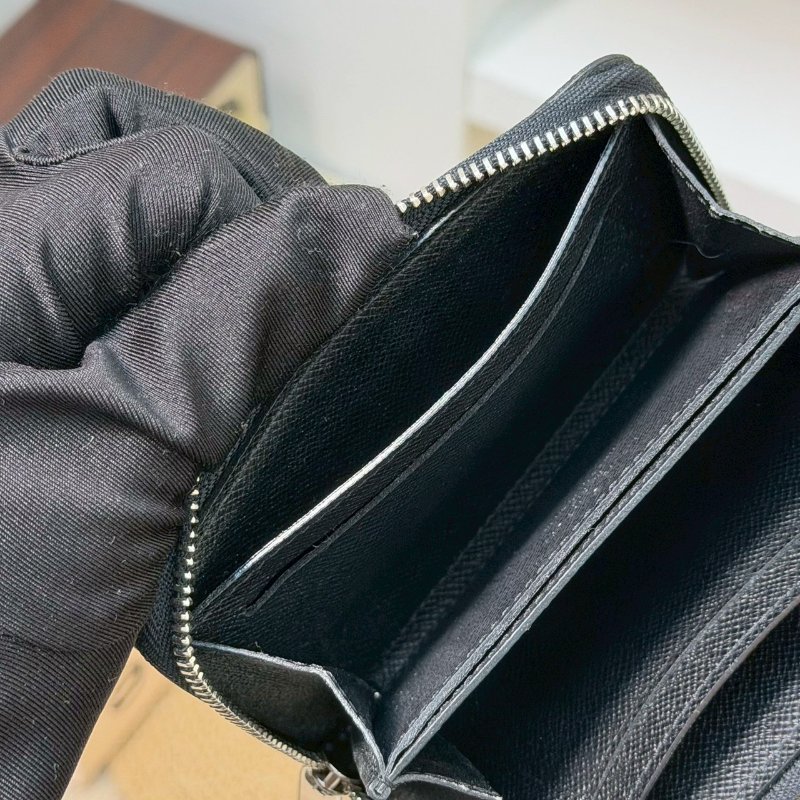 🏷LV.黑棋盤格卡夾零錢包 N63076-16