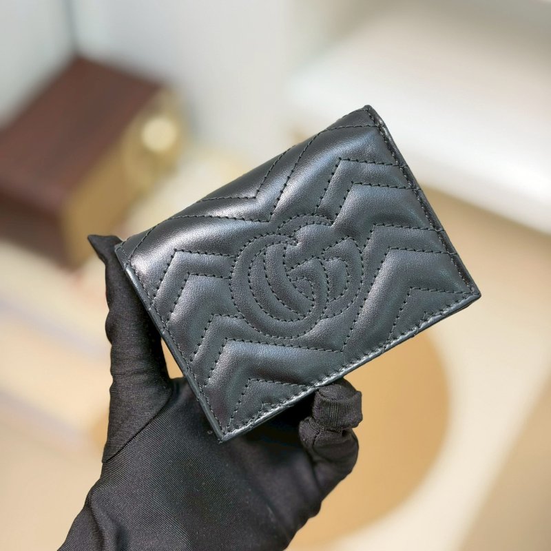 🏷Gucci．Marmont 對開短夾-1