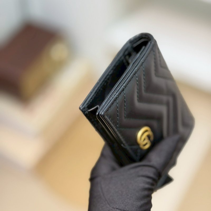 🏷Gucci．Marmont 對開短夾-4