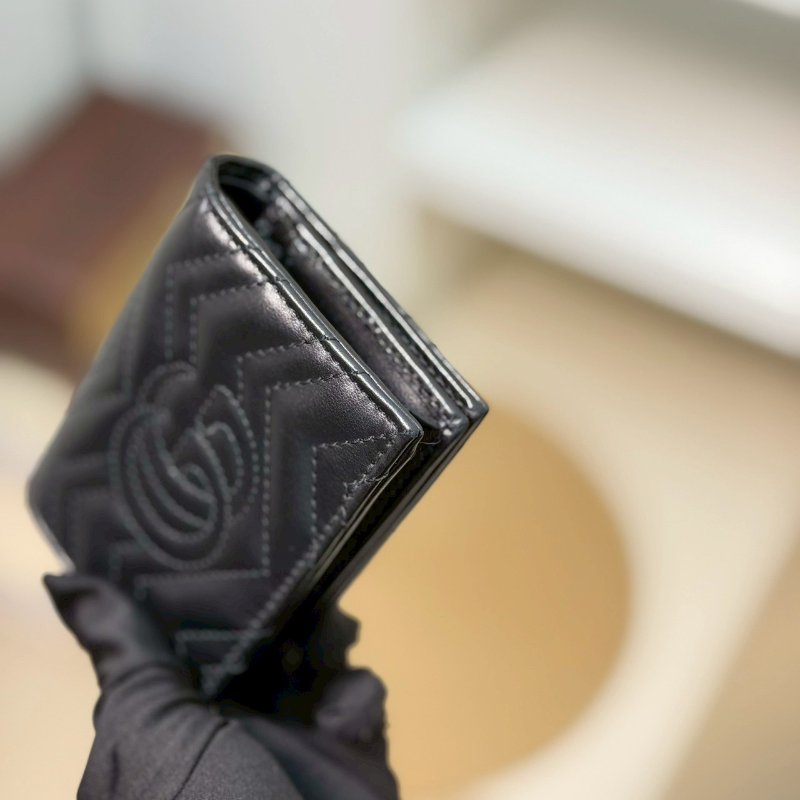 🏷Gucci．Marmont 對開短夾-7