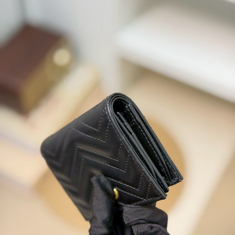 🏷Gucci．Marmont 對開短夾-9