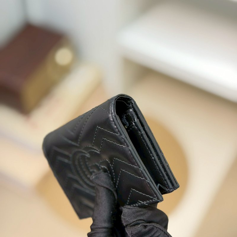 🏷Gucci．Marmont 對開短夾-11