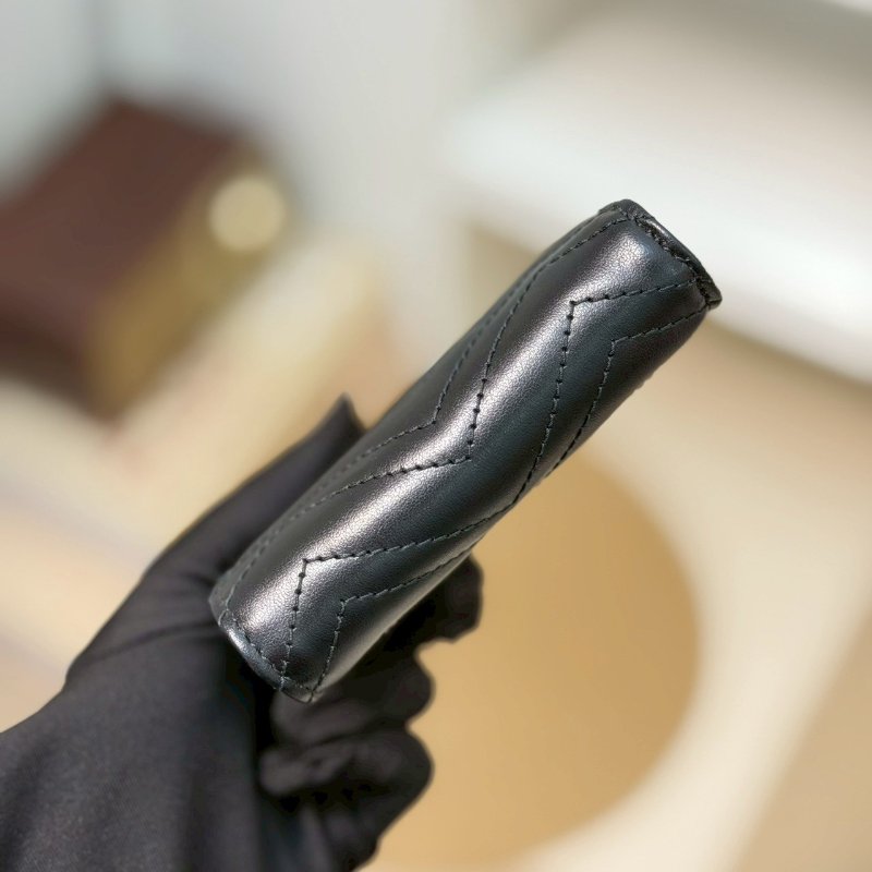 🏷Gucci．Marmont 對開短夾-13