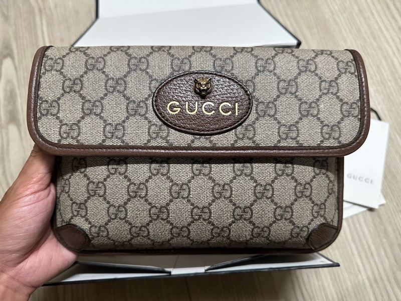Gucci 虎頭包 腰包-1