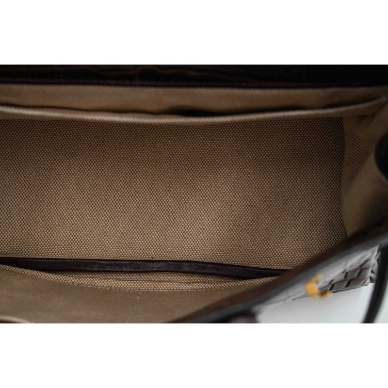 HERMES愛馬仕啞光Niloticus鱷魚Birkin 30 柏金包手袋-8