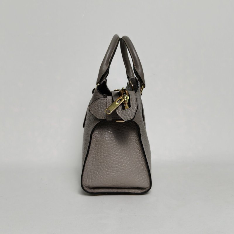 Burberry 灰色牛皮單肩包肩背包-3