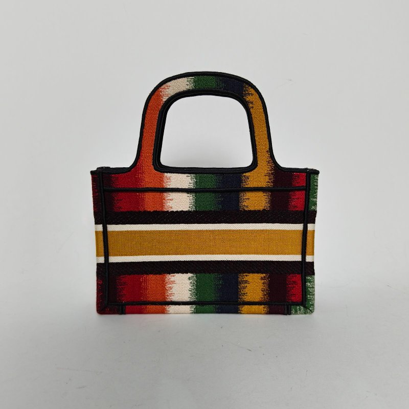 DIOR BookTote迷你21.5彩色帆布2021肩背包-2