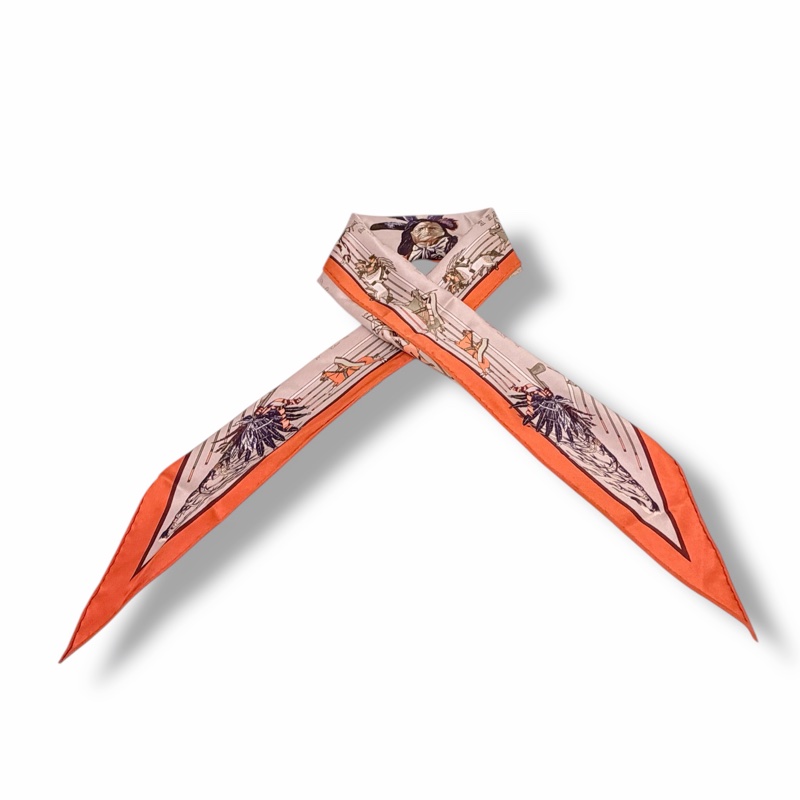 🍒Hermes Pani La Shar Pawnee Skilk Scarf三角 /2F251117-1-2