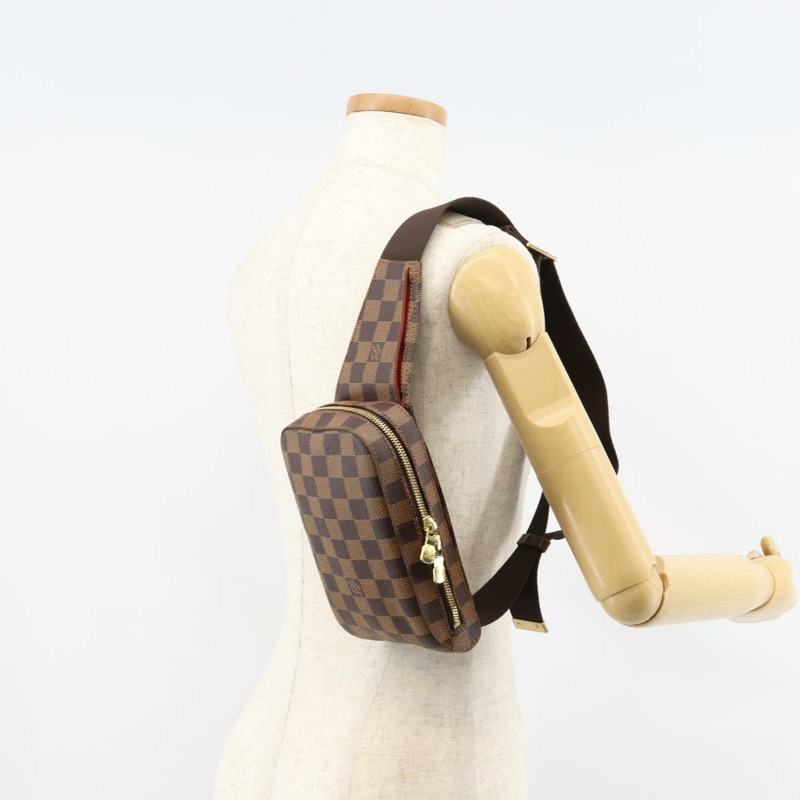 【日本直送】路易威登 Damier Ebene Geronimos 單肩包 N51994 LV 正品 149538V-22