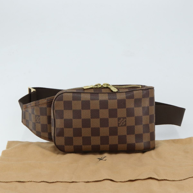 【日本直送】路易威登 Damier Ebene Geronimos 單肩包 N51994 LV 正品 149581V-11