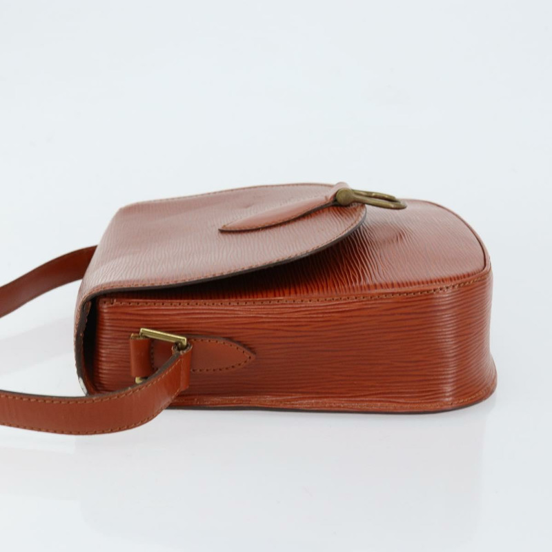 【日本直送】路易威登 Epi Saint Cloud GM 肩背包 棕色 M52193 LV Auth ep11757-3