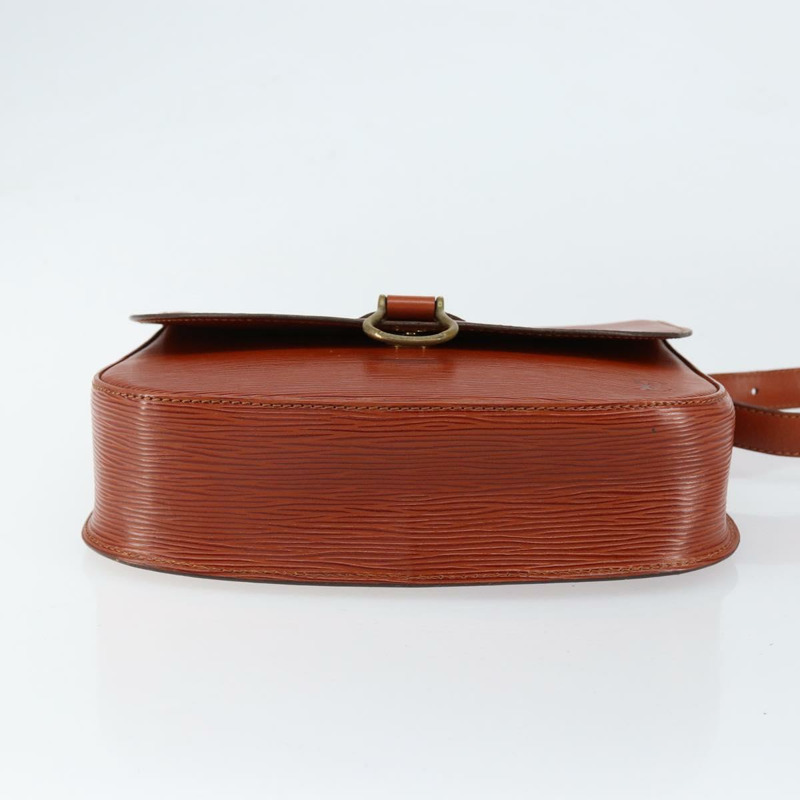 【日本直送】路易威登 Epi Saint Cloud GM 肩背包 棕色 M52193 LV Auth ep11757-4