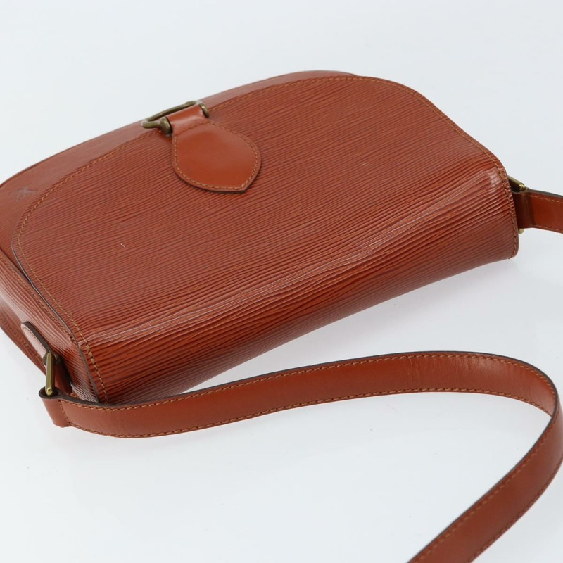 【日本直送】路易威登 Epi Saint Cloud GM 肩背包 棕色 M52193 LV Auth ep11757-5