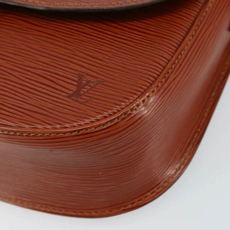 【日本直送】路易威登 Epi Saint Cloud GM 肩背包 棕色 M52193 LV Auth ep11757-13