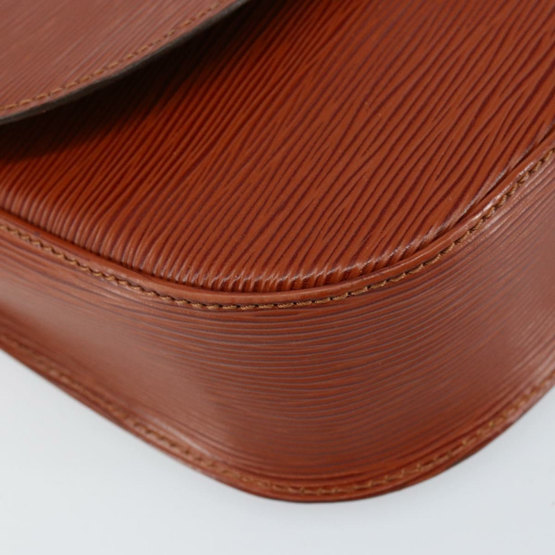 【日本直送】路易威登 Epi Saint Cloud GM 肩背包 棕色 M52193 LV Auth ep11757-14
