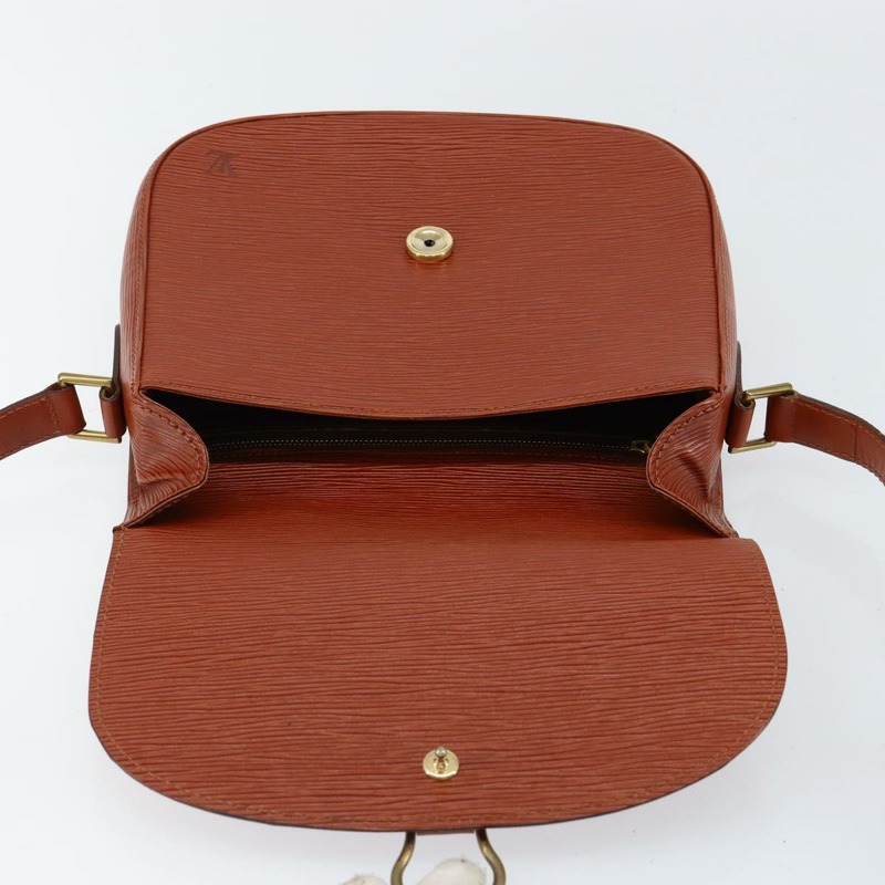 【日本直送】路易威登 Epi Saint Cloud GM 肩背包 棕色 M52193 LV Auth ep11757-18