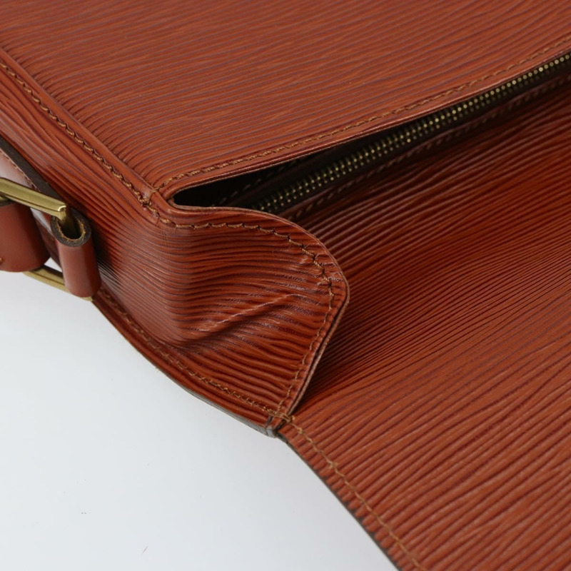 【日本直送】路易威登 Epi Saint Cloud GM 肩背包 棕色 M52193 LV Auth ep11757-19