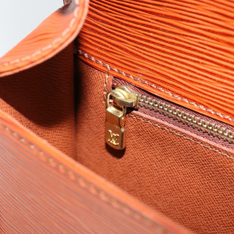 【日本直送】路易威登 Epi Saint Cloud GM 肩背包 棕色 M52193 LV Auth ep11757-23