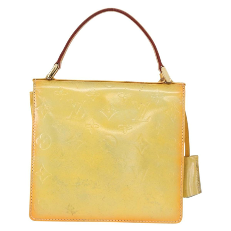 【日本直送】路易威登 Monogram Vernis Spring Street 手提包 灰色 M91029 LV 正品 152515-1