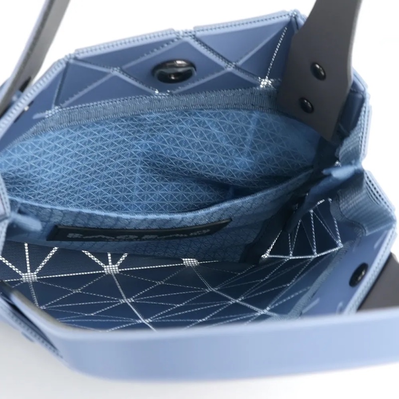 BAO BAO Prism Plus 5X4 霧面迷你手提包(灰藍色)-3