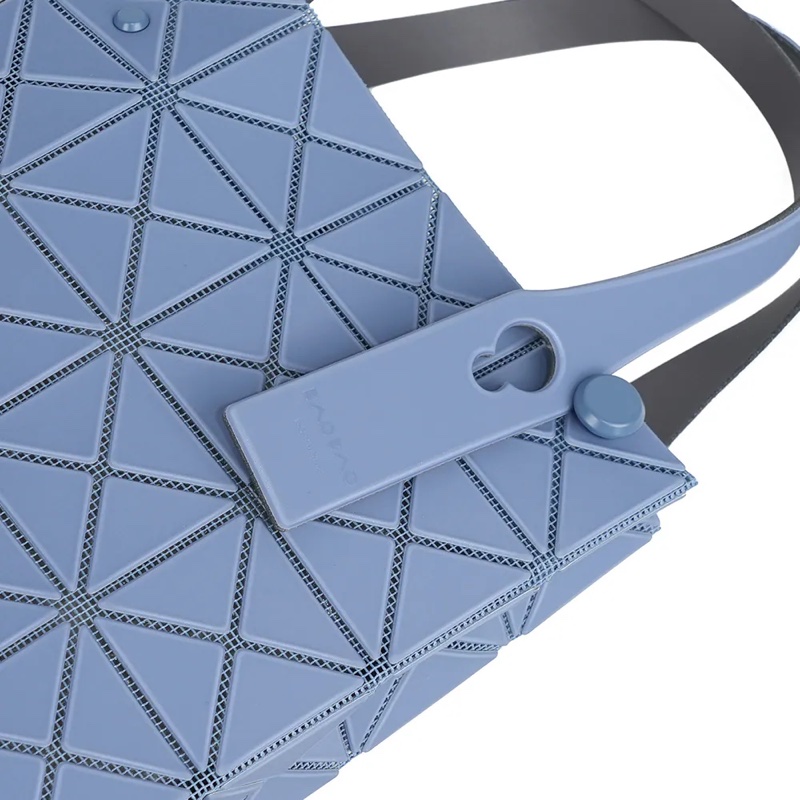 BAO BAO Prism Plus 5X4 霧面迷你手提包(灰藍色)-5