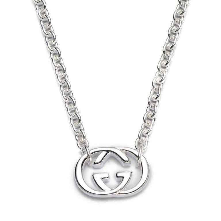 Gucci 經典雙G項鍊-0