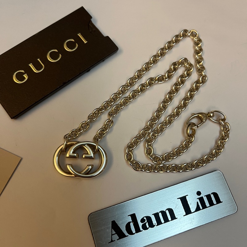 Gucci 經典雙G項鍊-3