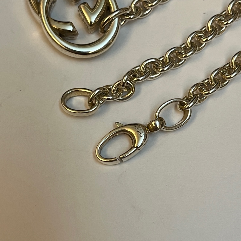 Gucci 經典雙G項鍊-6