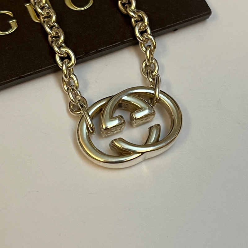 Gucci 經典雙G項鍊-10