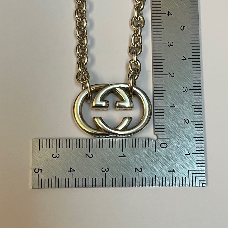 Gucci 經典雙G項鍊-11