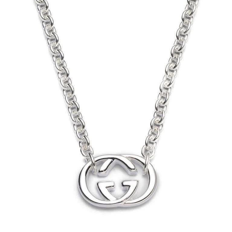Gucci 經典雙G項鍊-0