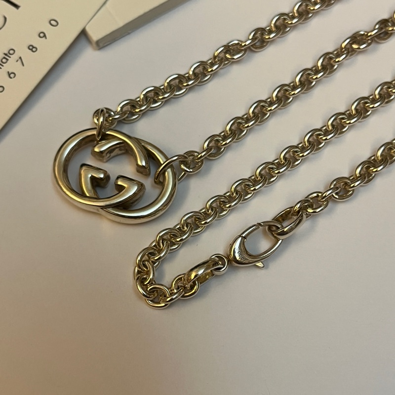 Gucci 經典雙G項鍊-4