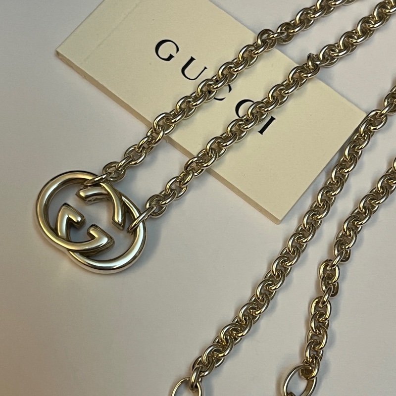 Gucci 經典雙G項鍊-9