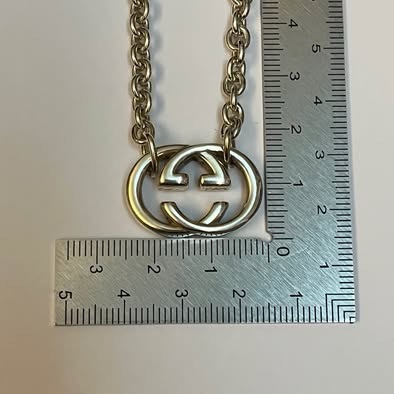 Gucci 經典雙G項鍊-10