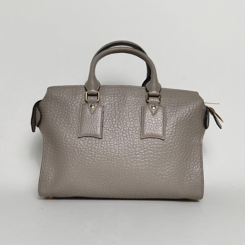 Burberry 灰色牛皮單肩包肩背包-2