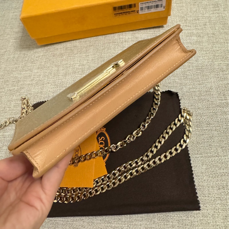 Tods Woc 斜背鏈包 全新-3