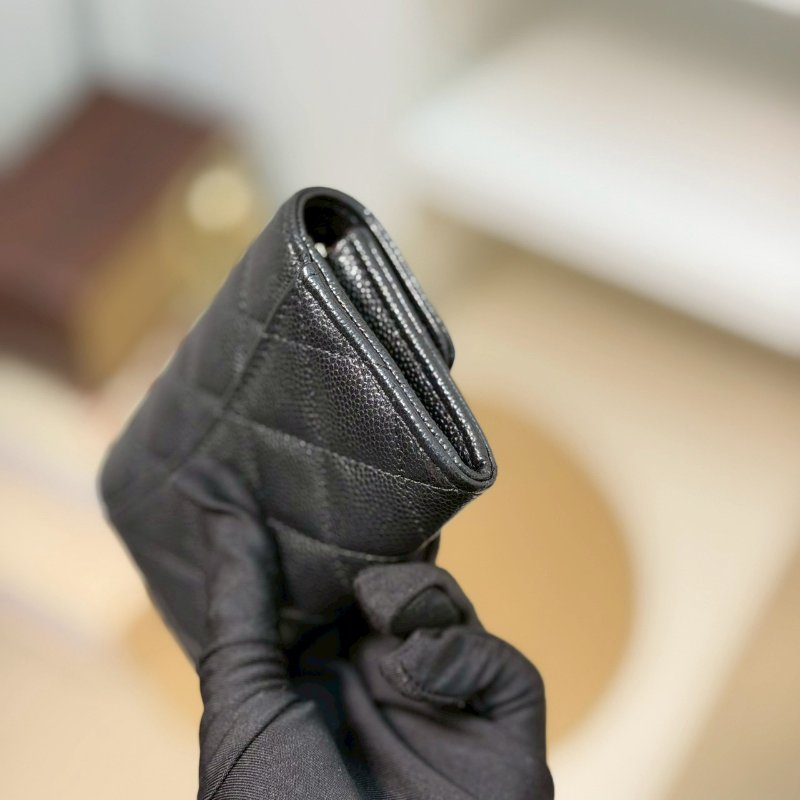 🏷Chanel.Coco 零錢卡包 荔枝牛 芯片款 新款/客人寄賣-7