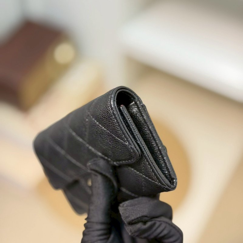 🏷Chanel.Coco 零錢卡包 荔枝牛 芯片款 新款/客人寄賣-9