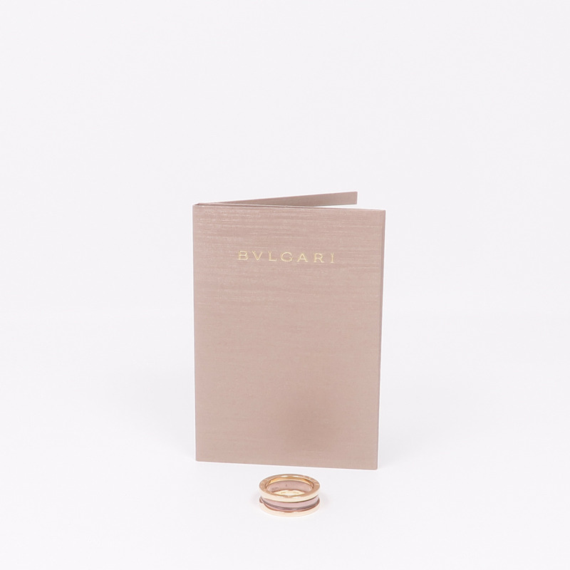 BVLGARI 18K玫瑰金/金屬B.zero1 Ring戒指Bvlgari#62/US#9.75-9
