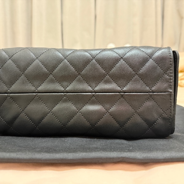 Chanel 25 Hobo bag 小號黑金-7