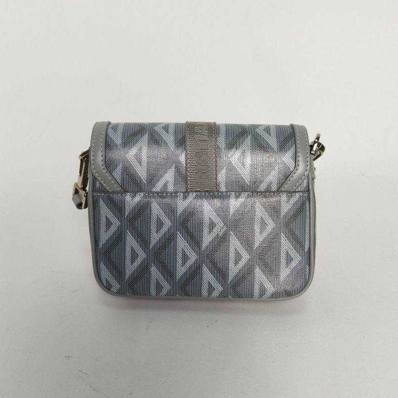 DIOR 灰色PVC銀扣2022HITTHEROAD相機包肩背包-2