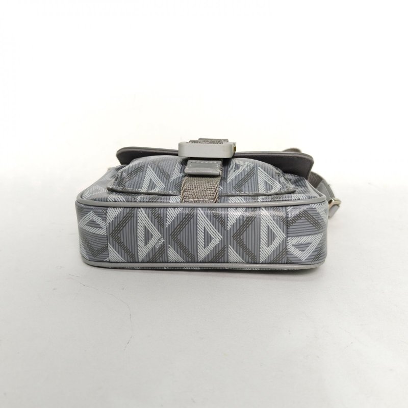 DIOR 灰色PVC銀扣2022HITTHEROAD相機包肩背包-4