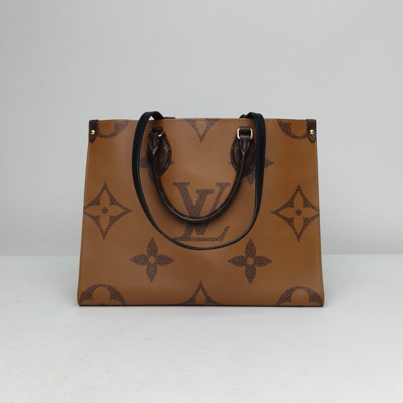 LOUIS VUITTON Onthego中號35老花PVC2021肩背包-2