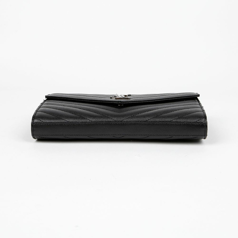 【包稅】SAINT LAURENT Monogram Chain Wallet Crossbody 377828-5