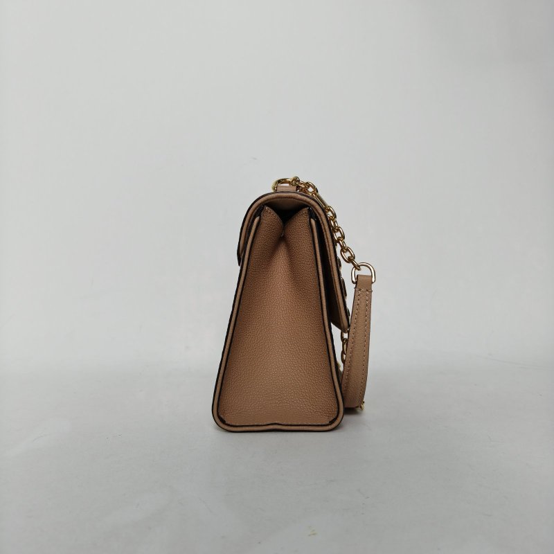 LOUIS VUITTON SaintSulpice小號25奶茶色牛皮金扣2017肩背包-1