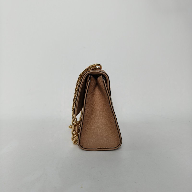 LOUIS VUITTON SaintSulpice小號25奶茶色牛皮金扣2017肩背包-3