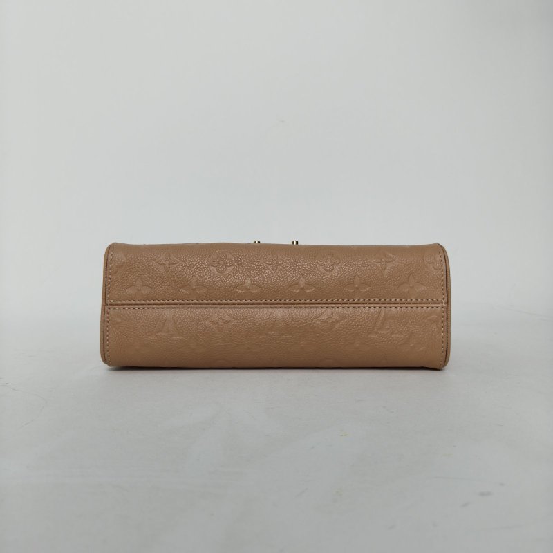 LOUIS VUITTON SaintSulpice小號25奶茶色牛皮金扣2017肩背包-4