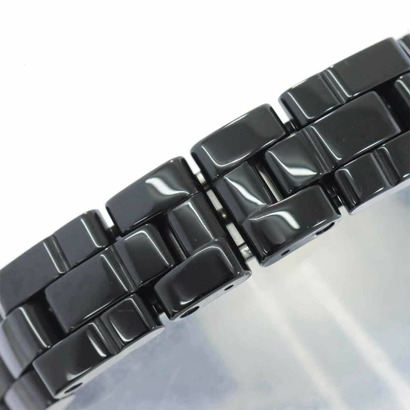 香奈兒 J12 29毫米 H2569 女士腕錶，鑲嵌8顆鑽石，黑色陶瓷錶殼，石英機芯-5