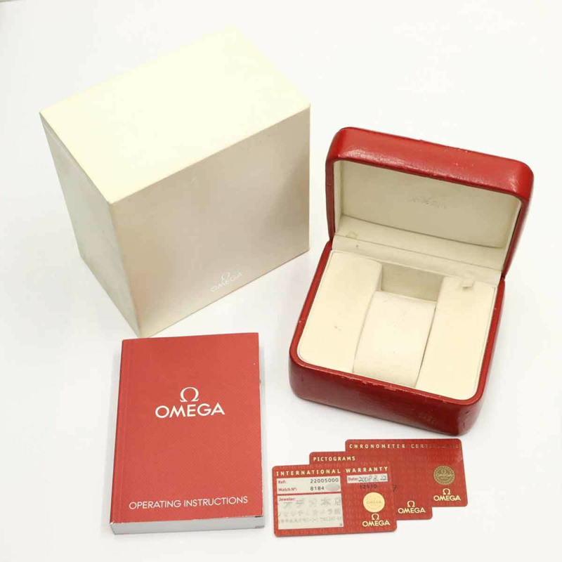 歐米茄海馬系列海洋宇宙2200 50男士腕錶，附日期顯示，黑色，自動機械錶-1