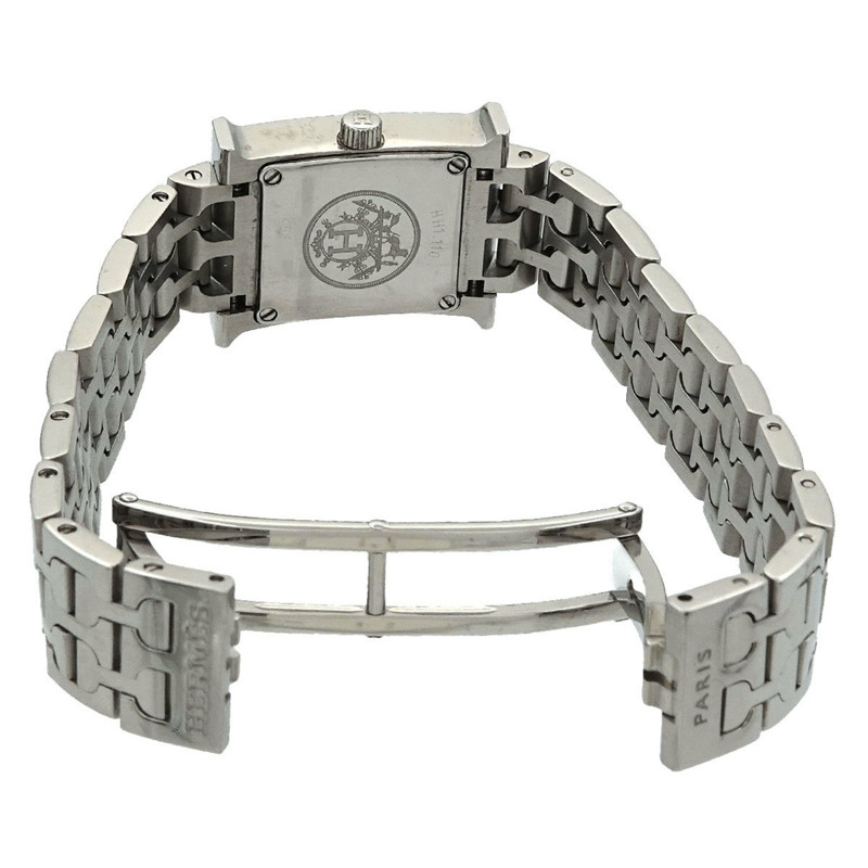 愛馬仕 H Watch Mini HH1 110 女士白色錶殼石英錶-3